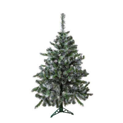 Choinka sztuczna z białymi końcami Anna 150 cm