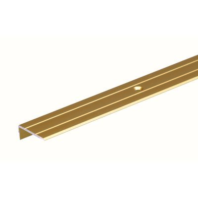 Listwa schodowa ALU złota 1000 x 24,5 x 10
