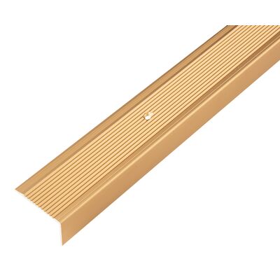 Listwa schodowa ALU złota 1000 x 45 x 23