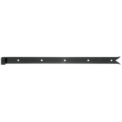 Zawias pasowy rybi ogon czarny 600 x 35 x ⌀14