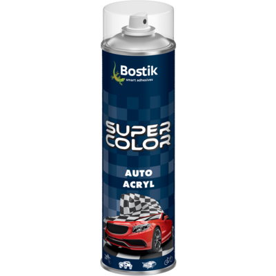 Lakier motoryzacyjny akrylowy bezbarwny 400 ml Bostik