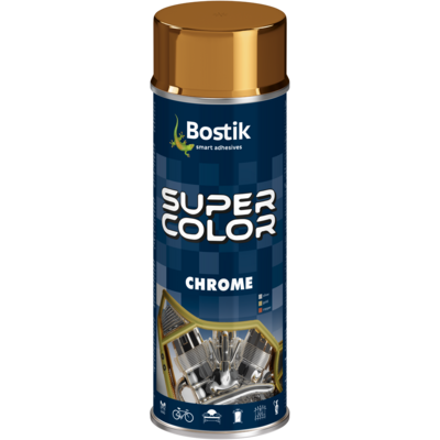 Lakier w aerozolu chrom 400 ml chrom złoty