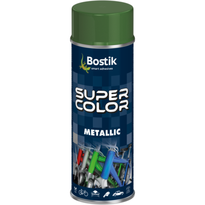 Lakier w aerozolu metalic 400 ml zielony Bostik