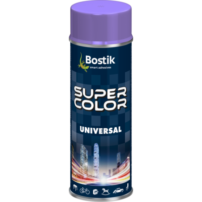 Lakier w aerozolu uniwersalny 400 ml liliowy Bostik