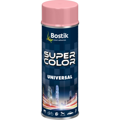 Lakier w aerozolu uniwersalny 400 ml jasnoróżowy Bostik