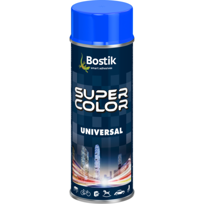 Lakier w aerozolu uniwersalny 400 ml niebieski Bostik