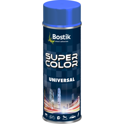 Lakier w aerozolu uniwersalny 400 ml ciemnoniebieski Bostik