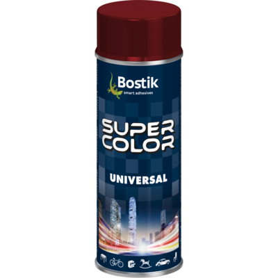 Lakier w aerozolu uniwersalny 400 ml purpurowy Bostik