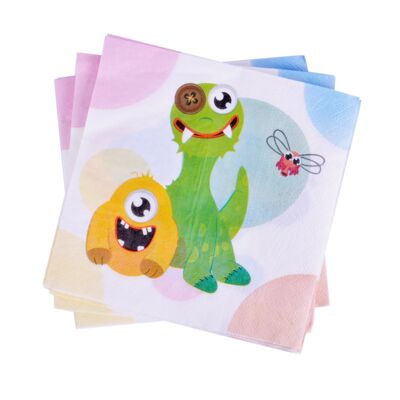 Serwetka pillow monsters 33 x 33 cm