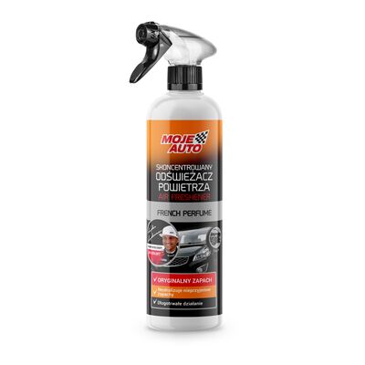 Skoncentrowany odświeżacz powietrza Black 500 ml - Atomizer MOJE AUTO