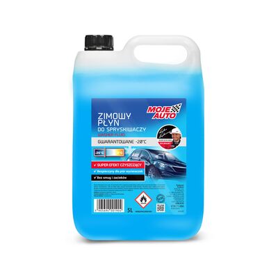 Zimowy płyn do spryskiwaczy 5 l -16C Etanol MOJE AUTO