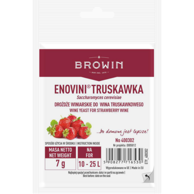 Drożdże suszone Enovini Truskawka 7 g