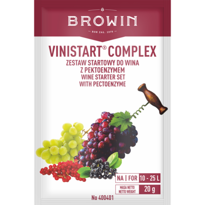 Vinistart Complex zestaw startowy do wina 20 g
