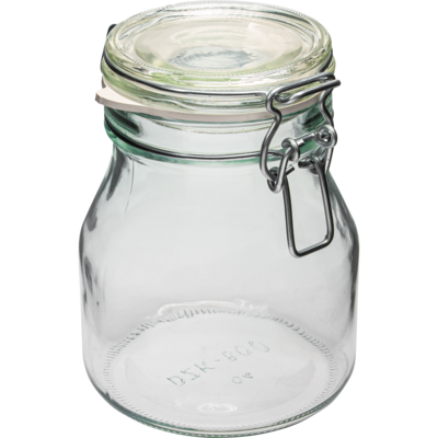 Słoik 790 ml Comfort okrągły zamykany hermetycznie