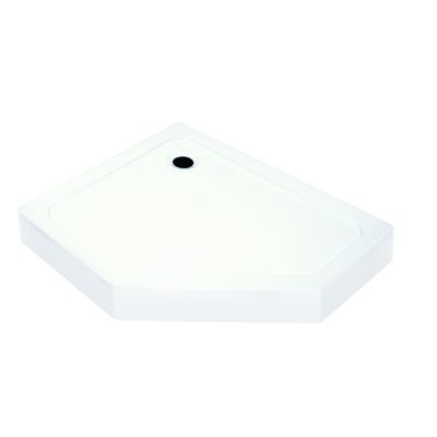 Brodzik do kabiny lewy GLASGOW 100 x 80 cm