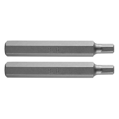 Końcówka Hex 6 x 75 mm S2 x 2 szt.