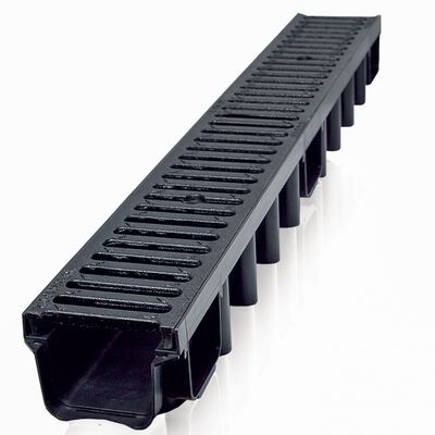 Kanał z kratą żeliwną system 1000 x 98 B125 100 x 13,1 x 9,8 cm MAXPOL