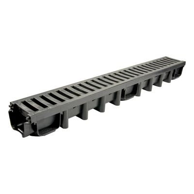 Kanał z kratą PVC system 1000 x 98 B125 100 x 13,1 x 9,8 cm MAXPOL