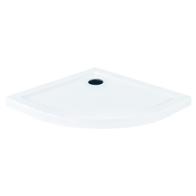 Brodzik półokrągły uniwersalny 90 x 90 x 5,5 cm niski