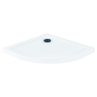 Brodzik półokrągły uniwersalny 90 x 90 x 5,5 cm niski