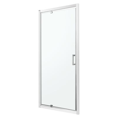 Drzwi wnękowe jednoskrzydłowe uchylne 90 x 190 cm transparentne