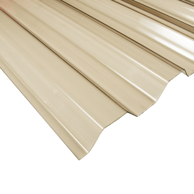Płyta PVC brązowa dymna 90 x 250 trapez 70/18 Robelit