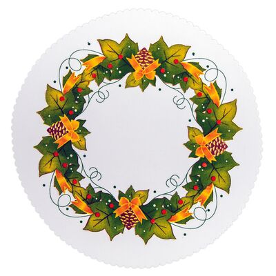 Serwetka drukowana śr. 30  cm