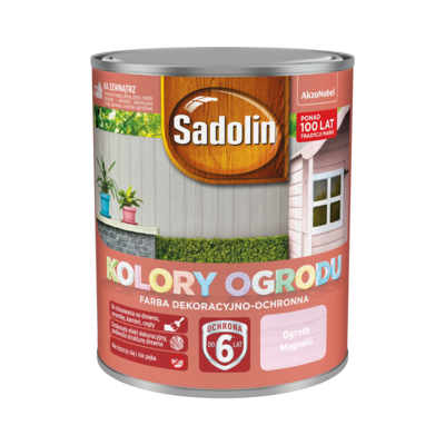 Farba dekoracyjno-ochronna Kolory Ogrodu Ogrody Magnolii 0,7 l Sadolin