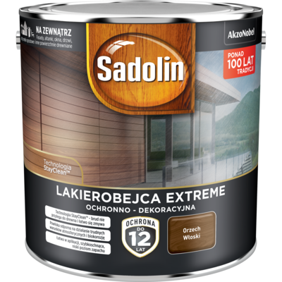 Lakierobejca EXTREME Orzech Włoski 2,5 l Sadolin