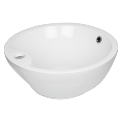 Umywalka nablatowa okrągła ø40 cm KR-40