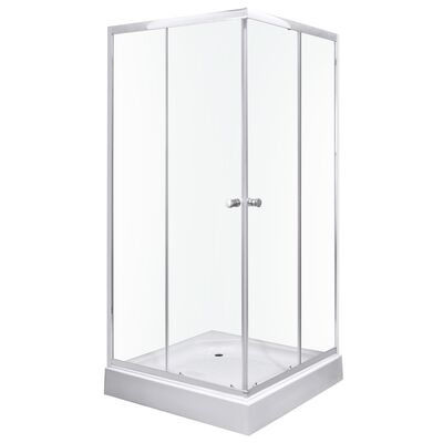 Kabina natryskowa Olga 90 kwadratowa z brodzikiem 90 x 90 x 195 cm Kerra