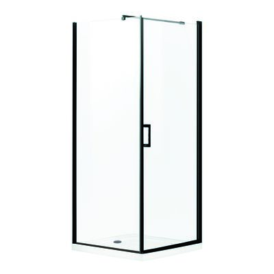 Kabina prysznicowa LAGOS 80 x 80 x 195,5 cm z brodzikiem SLIM