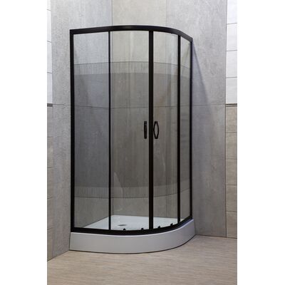 Kabina natryskowa XENIA DUO BLACK 80 cm