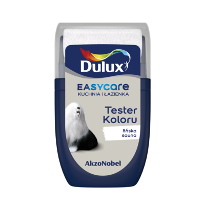 Farba Dulux EasyCare Kuchnia i Łazienka tester – fińska sauna