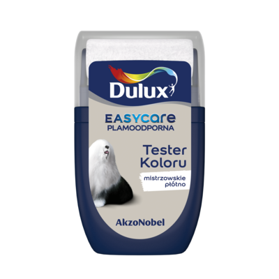 Farba lateksowa Dulux EasyCare tester – mistrzowskie płótno