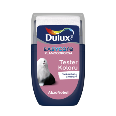 Farba lateksowa Dulux EasyCare tester – niezmienny amarant