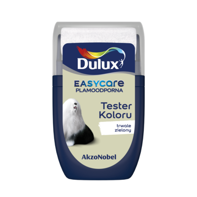 Farba lateksowa Dulux EasyCare tester – trwale zielony