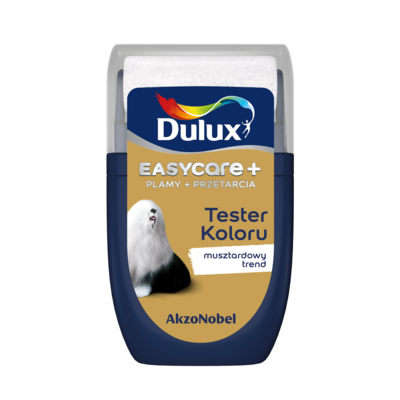 Farba tytanowa Dulux EasyCare+ Plamy+Przetarcia Musztardowy Trend 0,03 l