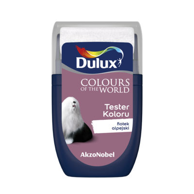 Farba lateksowa Dulux Kolory Świata tester – fiołek alpejski