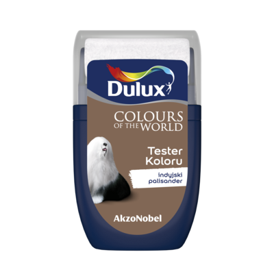 Farba lateksowa Dulux Kolory Świata tester – indyjski palisander