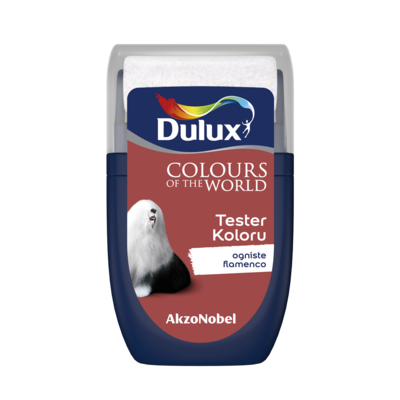 Farba lateksowa Dulux Kolory Świata tester – ogniste flamenco