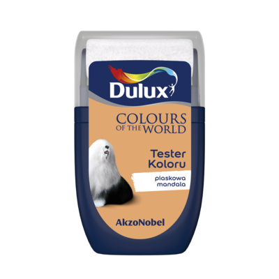 Farba lateksowa Dulux Kolory Świata tester – piaskowa mandala