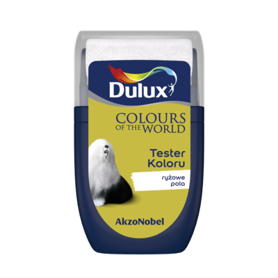 Farba lateksowa Dulux Kolory Świata tester – ryżowe pola
