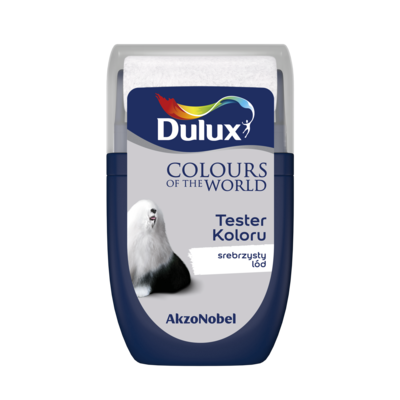 Farba lateksowa Dulux Kolory Świata tester – srebrzysty lód