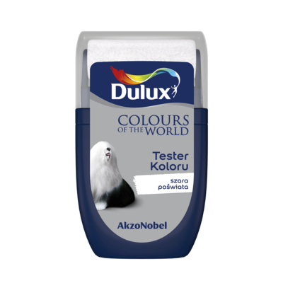 Farba lateksowa Dulux Kolory Świata tester – szara poświata