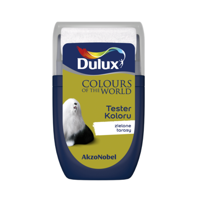 Farba lateksowa Dulux Kolory Świata tester – zielone tarasy