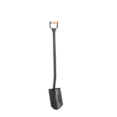 Szpadel ostry przetłoczenia trzon metalowy DY-MET 19,5 x 29 cm