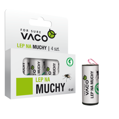 Lep na muchy kartonik ECO 4 sztuki Vaco