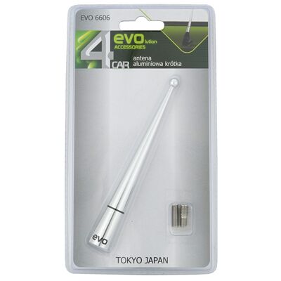 Antena ANOD-ALU krótka 12 cm 4Car evo