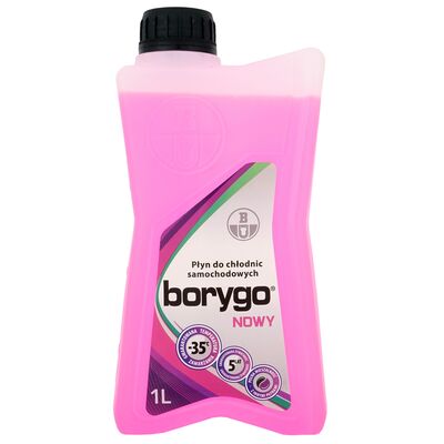 Płyn chłodniczy różowy BORYGO NOWY 1 l Boryszew